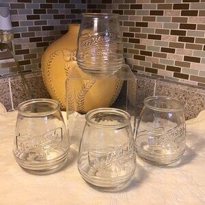 New Mason wine jars set of 4 - MINT